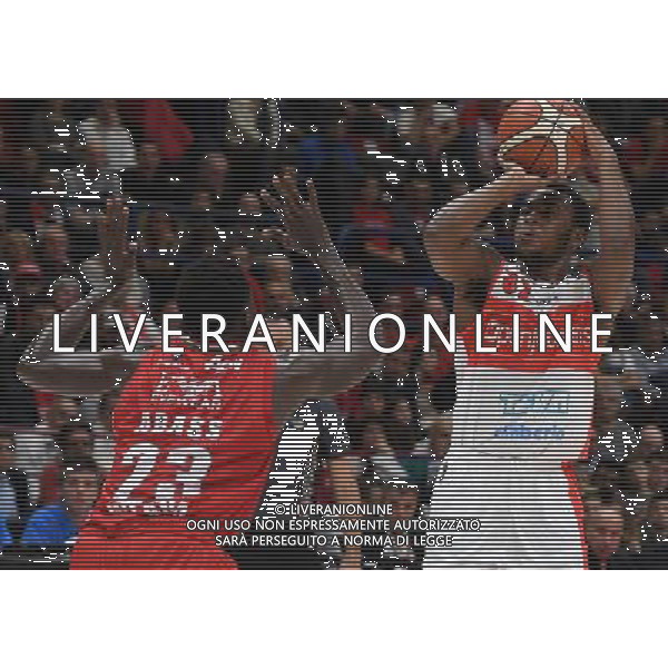 LBA Lega Basket Serie A 2016/2017 3a Giornata Milano - 16.10.2016 EA7 Emporio Armani Milano-Openjobmetis Varese Nella Foto:Johnson Melvin /Ph.Vitez-Ag. Aldo Liverani
