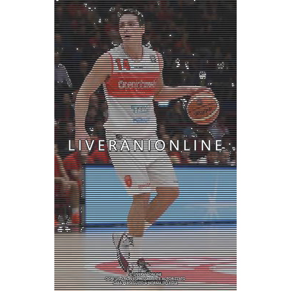 LBA Lega Basket Serie A 2016/2017 3a Giornata Milano - 16.10.2016 EA7 Emporio Armani Milano-Openjobmetis Varese Nella Foto:Kangur Kristjan /Ph.Vitez-Ag. Aldo Liverani