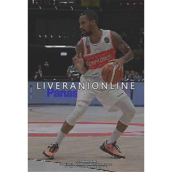 LBA Lega Basket Serie A 2016/2017 3a Giornata Milano - 16.10.2016 EA7 Emporio Armani Milano-Openjobmetis Varese Nella Foto:Maynor Eric /Ph.Vitez-Ag. Aldo Liverani