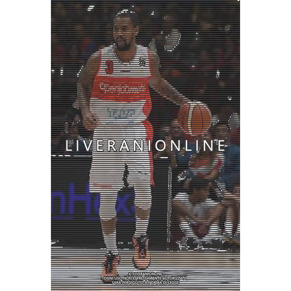 LBA Lega Basket Serie A 2016/2017 3a Giornata Milano - 16.10.2016 EA7 Emporio Armani Milano-Openjobmetis Varese Nella Foto:Maynor Eric /Ph.Vitez-Ag. Aldo Liverani