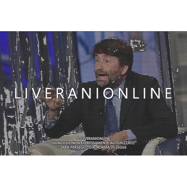 Trasmissione TV \' Porta a Porta \' Roma - 17.10.2016 - Studi RAI Teulada - nella foto: Dario Franceschini /Ph.Corradetti-Ag Aldo Liverani / AGENZIA ALDO LIVERANI SAS 