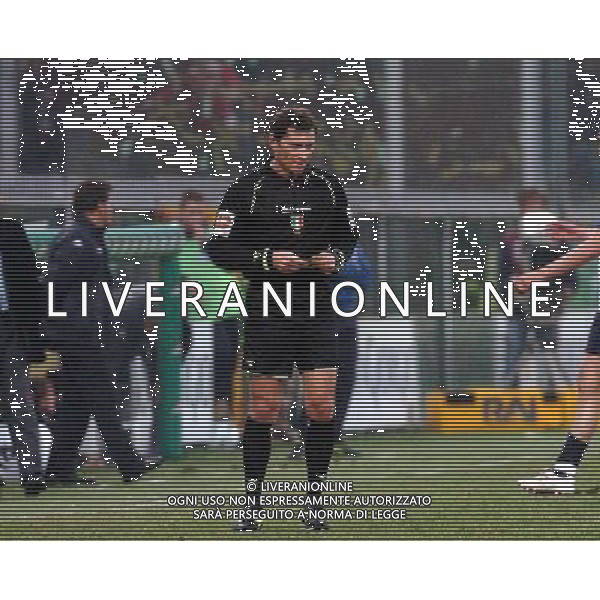 SAMPDORIA - CAGLIARI COPPA ITALIA TIM CUP 17/03/2005 NELLA FOTO ARBITRO PALANCA PH ARCAINI/AGENZIA ALDO LIVERANI