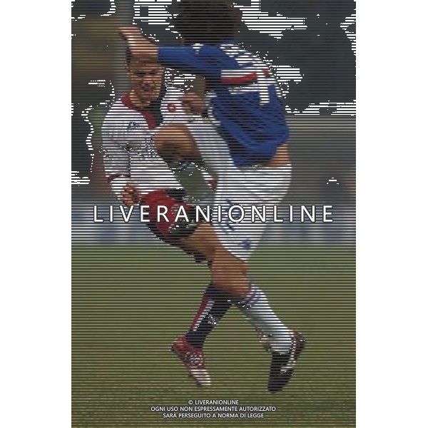SAMPDORIA - CAGLIARI COPPA ITALIA TIM CUP 17/03/2005 NELLA FOTO PISANO PH ARCAINI/AGENZIA ALDO LIVERANI