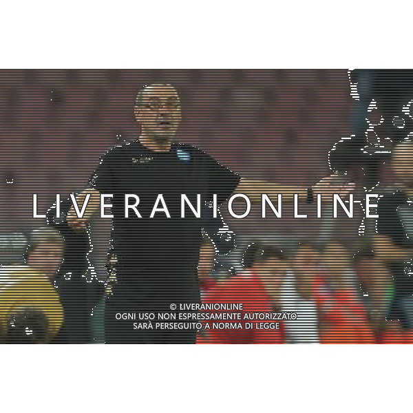 NAPOLI - BESIKTAS CHAMPIONS LEAGUE 19 OTTOBRE 2016 NELLA FOTO MAURIZIO SARRI © MOSCA / AGENZIA ALDO LIVERANI SAS 