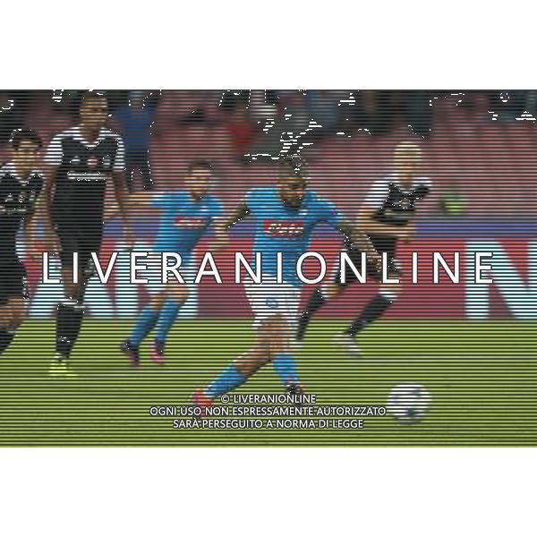 NAPOLI - BESIKTAS CHAMPIONS LEAGUE 19 OTTOBRE 2016 NELLA FOTO LORENZO INSIGNE SBAGLIA IL RIGORE © MOSCA / AGENZIA ALDO LIVERANI SAS 