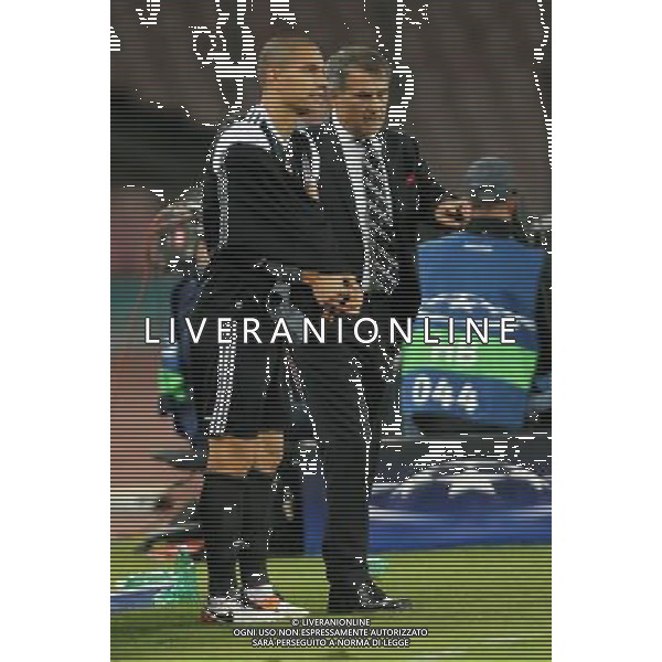NAPOLI BESIKTAS CHAMPIONS LEAGUE 19-10-2016 NELLA FOTO: GOKHAN INLER, SENOL GUNES FOTO MOSCA- AG.LIVERANI