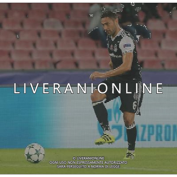 NAPOLI BESIKTAS CHAMPIONS LEAGUE 19-10-2016 NELLA FOTO: DUSKO TOSIK FOTO MOSCA- AG.LIVERANI