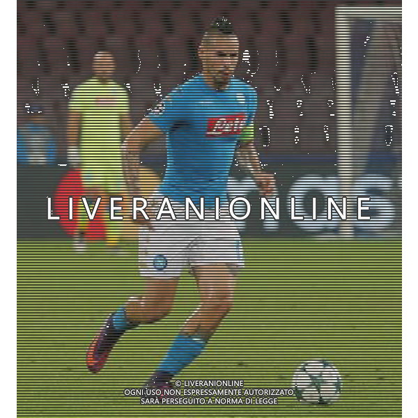 NAPOLI BESIKTAS CHAMPIONS LEAGUE 19-10-2016 NELLA FOTO: MAREK HAMSIK FOTO MOSCA- AG.LIVERANI
