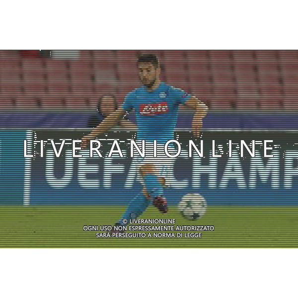 NAPOLI BESIKTAS CHAMPIONS LEAGUE 19-10-2016 NELLA FOTO: DRIES MERTENS FOTO MOSCA- AG.LIVERANI
