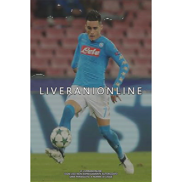 NAPOLI BESIKTAS CHAMPIONS LEAGUE 19-10-2016 NELLA FOTO: JOSE\' CALLEJON FOTO MOSCA- AG.LIVERANI