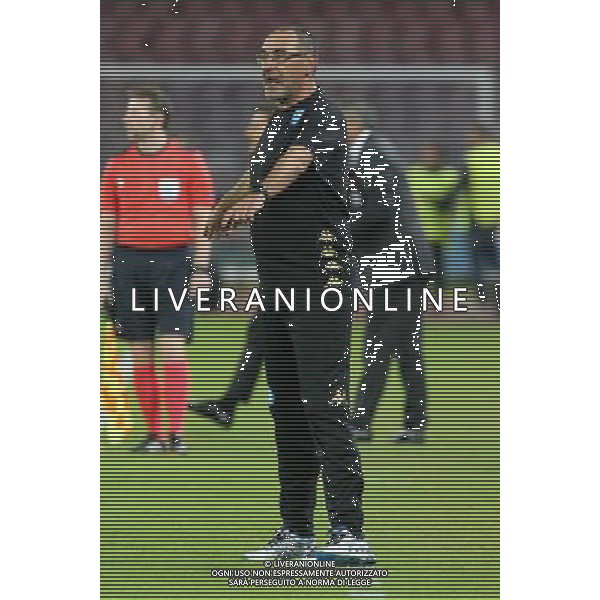 NAPOLI BESIKTAS CHAMPIONS LEAGUE 19-10-2016 NELLA FOTO: MAURIZIO SARRI FOTO MOSCA- AG.LIVERANI