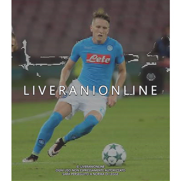 NAPOLI BESIKTAS CHAMPIONS LEAGUE 19-10-2016 NELLA FOTO: PIOTR ZIELINSKI FOTO MOSCA- AG.LIVERANI