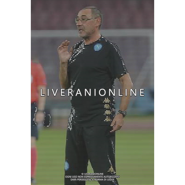 NAPOLI BESIKTAS CHAMPIONS LEAGUE 19-10-2016 NELLA FOTO: MAURIZIO SARRI FOTO MOSCA- AG.LIVERANI