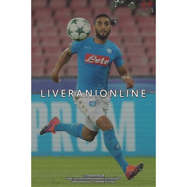NAPOLI BESIKTAS CHAMPIONS LEAGUE 19-10-2016 NELLA FOTO: FAOUZI GHOULAM FOTO MOSCA- AG.LIVERANI