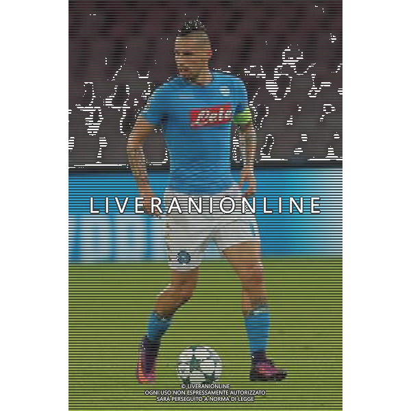 NAPOLI BESIKTAS CHAMPIONS LEAGUE 19-10-2016 NELLA FOTO: MAREK HAMSIK FOTO MOSCA- AG.LIVERANI