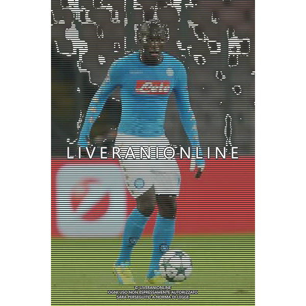 NAPOLI BESIKTAS CHAMPIONS LEAGUE 19-10-2016 NELLA FOTO: KALIDOU KOULIBALY FOTO MOSCA- AG.LIVERANI