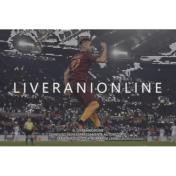 UEFA Europa League 2016-2017 Fase a gironi Gruppo E Roma 20.10.2016 - AS Roma vs Austria Vienna - nella foto: l\'esultanza dopo il gol di Stephan El Shaarawy /Ph.Corradetti-Ag. Aldo Liverani