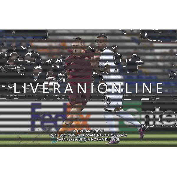 UEFA Europa League 2016-2017 Fase a gironi Gruppo E Roma 20.10.2016 - AS Roma vs Austria Vienna - nella foto: Francesco Totti e Felipe Pires /Ph.Corradetti-Ag. Aldo Liverani