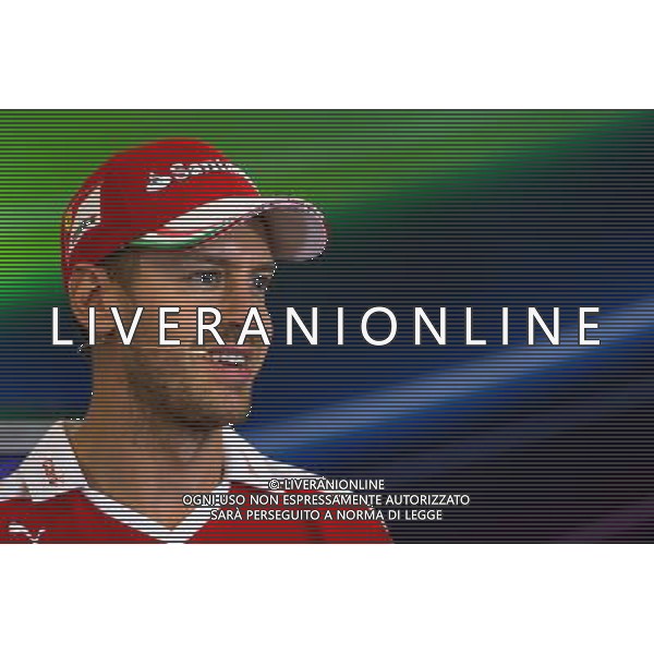 Sebastian Vettel (GER) Ferrari in the FIA Press Conference. 20.10.2016. Formula 1 World Championship, Rd 18, United States Grand Prix, Austin, Texas, USA, Preparation Day. AG ALDO LIVERANI SAS ONLY ITALY