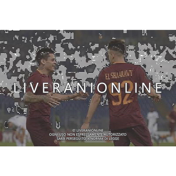 UEFA Europa League 2016-2017 Fase a gironi Gruppo E Roma 20.10.2016 - AS Roma vs Austria Vienna - nella foto: Manuel Iturbe e Stephan El Shaarawy /Ph.Corradetti-Ag. Aldo Liverani