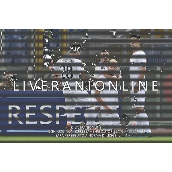 UEFA Europa League 2016-2017 Fase a gironi Gruppo E Roma 20.10.2016 - AS Roma vs Austria Vienna - nella foto: Esultanza dell\'Austria Vienna /Ph.Corradetti-Ag. Aldo Liverani