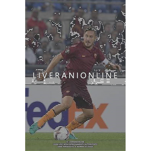 UEFA Europa League 2016-2017 Fase a gironi Gruppo E Roma 20.10.2016 - AS Roma vs Austria Vienna - nella foto: Francesco Totti /Ph.Corradetti-Ag. Aldo Liverani