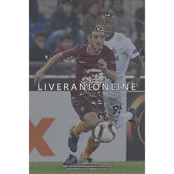 UEFA Europa League 2016-2017 Fase a gironi Gruppo E Roma 20.10.2016 - AS Roma vs Austria Vienna - nella foto: Alessandro Florenzi /Ph.Corradetti-Ag. Aldo Liverani