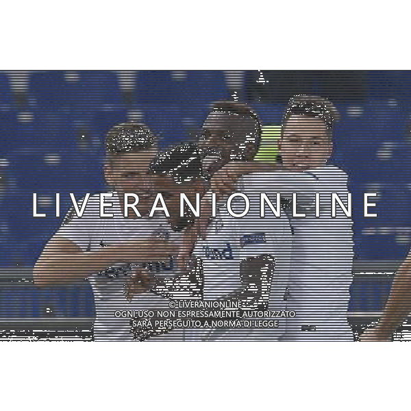UEFA Europa League 2016-2017 Fase a gironi Gruppo E Roma 20.10.2016 - AS Roma vs Austria Vienna - nella foto: esultanza di Olarenwaju Kayode dopo il gol del pareggio /Ph.Corradetti-Ag. Aldo Liverani