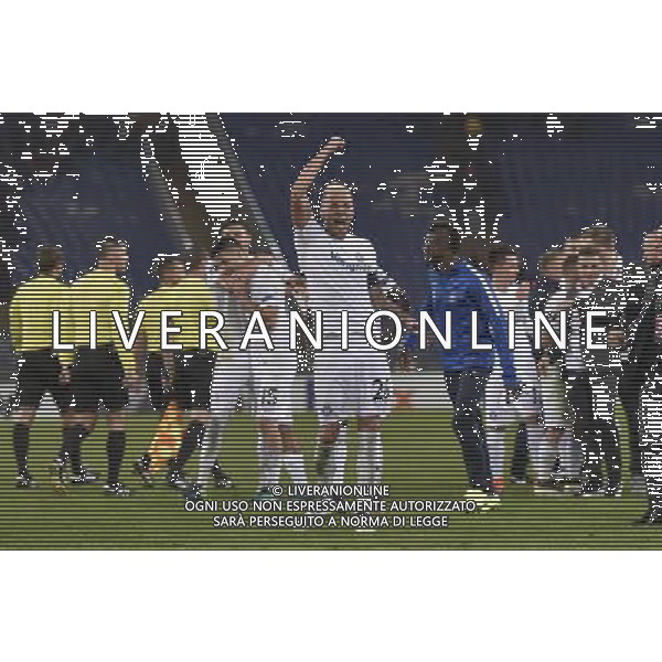 UEFA Europa League 2016-2017 Fase a gironi Gruppo E Roma 20.10.2016 - AS Roma vs Austria Vienna - nella foto: Esultanz adei giocatori dell\'Austria Viennna a fine gara /Ph.Corradetti-Ag. Aldo Liverani