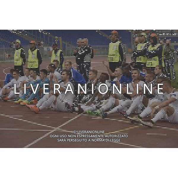 UEFA Europa League 2016-2017 Fase a gironi Gruppo E Roma 20.10.2016 - AS Roma vs Austria Vienna - nella foto: Esultanz adei giocatori dell\'Austria Viennna a fine gara /Ph.Corradetti-Ag. Aldo Liverani