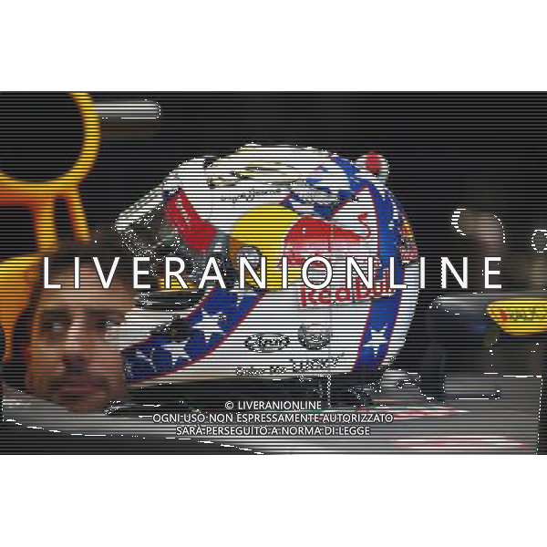 Daniel Ricciardo (AUS) Red Bull Racing RB12 - Texan themed helmet. 21.10.2016. Formula 1 World Championship, Rd 18, United States Grand Prix, Austin, Texas, USA, Practice Day. - / AGENZIA ALDO LIVERANI SAS - ITALY ONLY EDITORIAL USE ONLY 