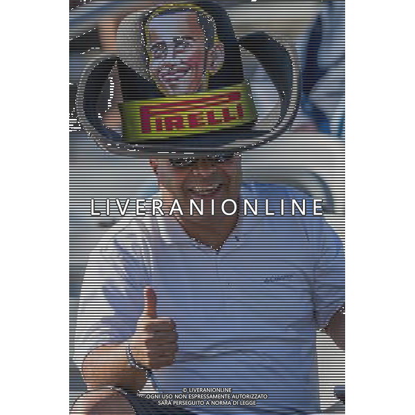 A Lewis Hamilton (GBR) Mercedes AMG F1 fan. 21.10.2016. Formula 1 World Championship, Rd 18, United States Grand Prix, Austin, Texas, USA, Practice Day. / AGENZIA ALDO LIVERANI SAS - ITALY ONLY EDITORIAL USE ONLY