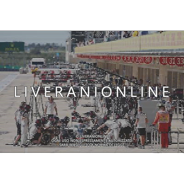 Romain Grosjean (FRA) Haas F1 Team VF-16 in the pits. 21.10.2016. Formula 1 World Championship, Rd 18, United States Grand Prix, Austin, Texas, USA, Practice Day. / AGENZIA ALDO LIVERANI SAS - ITALY ONLY EDITORIAL USE ONLY