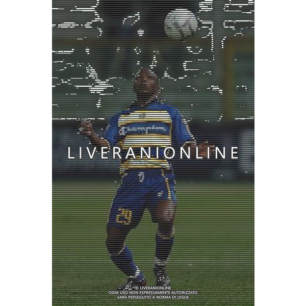 Parma 17/03/2004 coppa UEFA 2004/05 parma f.c.-siviglia f.c. 1:0 nella foto camara ibrahima ph marco luzzani/ag aldo liverani s.a.s.