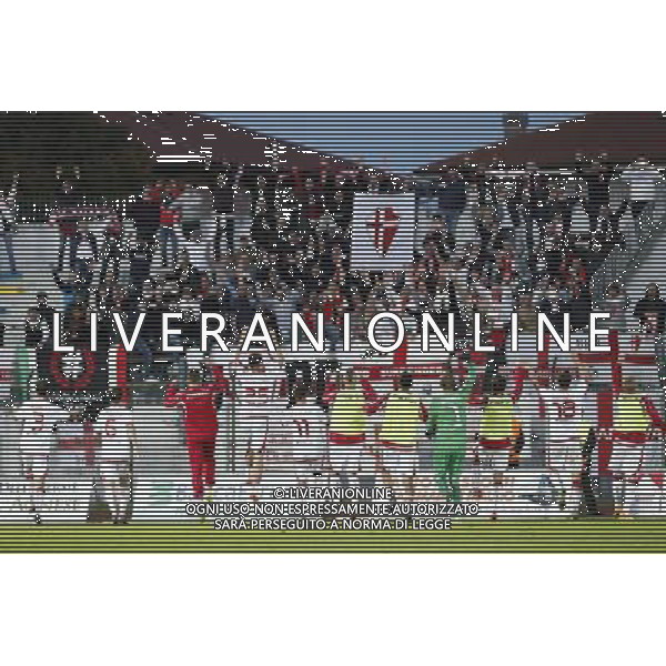 Campionato Lega Pro Girone B 10» giornata 22/10/2016 SANTARCANGELO vs PADOVA nella foto: ESULTANZA FINALE PADOVA ©CLAUDIO ZAMAGNI/AGENZIA ALDO LIVERANI S.A.S.
