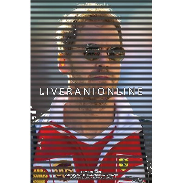 Sebastian Vettel (GER) Ferrari. 22.10.2016. Formula 1 World Championship, Rd 18, United States Grand Prix, Austin, Texas, USA, Qualifying Day. AG ALDO LIVERANI SAS ONLY ITALY