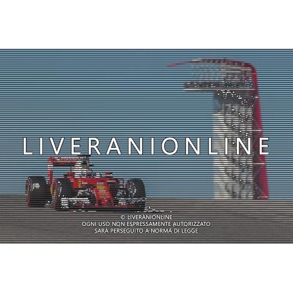 Sebastian Vettel (GER) Ferrari SF16-H. 22.10.2016. Formula 1 World Championship, Rd 18, United States Grand Prix, Austin, Texas, USA, Qualifying Day. AG ALDO LIVERANI SAS ONLY ITALY