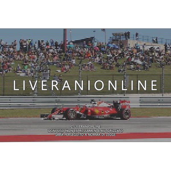 Sebastian Vettel (GER) Ferrari SF16-H. 22.10.2016. Formula 1 World Championship, Rd 18, United States Grand Prix, Austin, Texas, USA, Qualifying Day. AG ALDO LIVERANI SAS ONLY ITALY