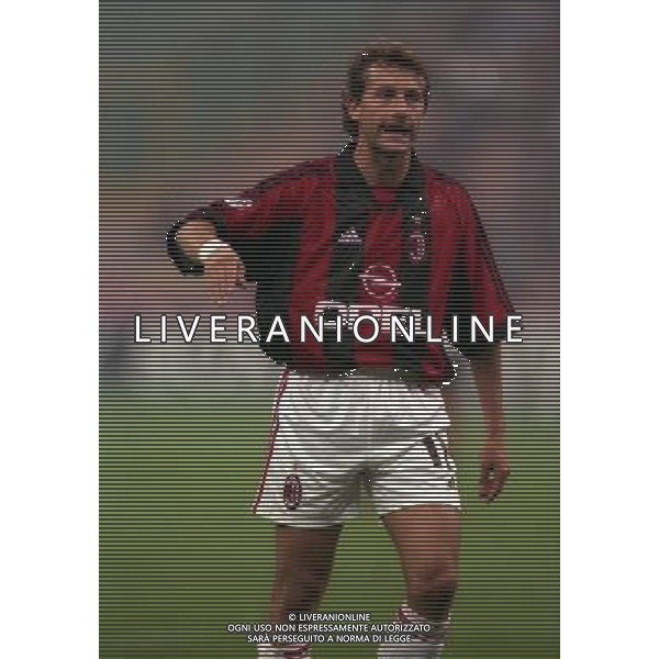 MILANO 23-09-1998 COPPA ITALIA MILAN TORINO NELLA FOTO MAURIZIO GANZ AG ALDO LIVERANI SAS