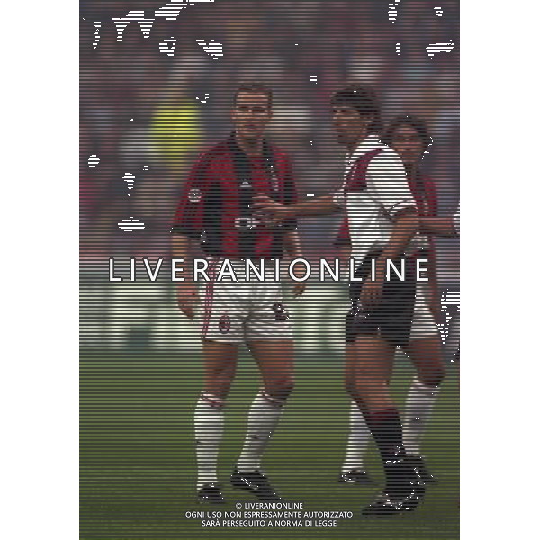 MILANO 23-09-1998 COPPA ITALIA MILAN TORINO NELLA FOTO OLIVER BIERHOFF-MALTAGLIATI AG ALDO LIVERANI SAS
