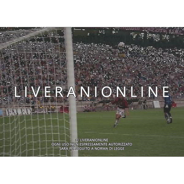MILANO 23-09-1998 COPPA ITALIA MILAN TORINO NELLA FOTO GOAL MAURIZIO GANZ AG ALDO LIVERANI SAS