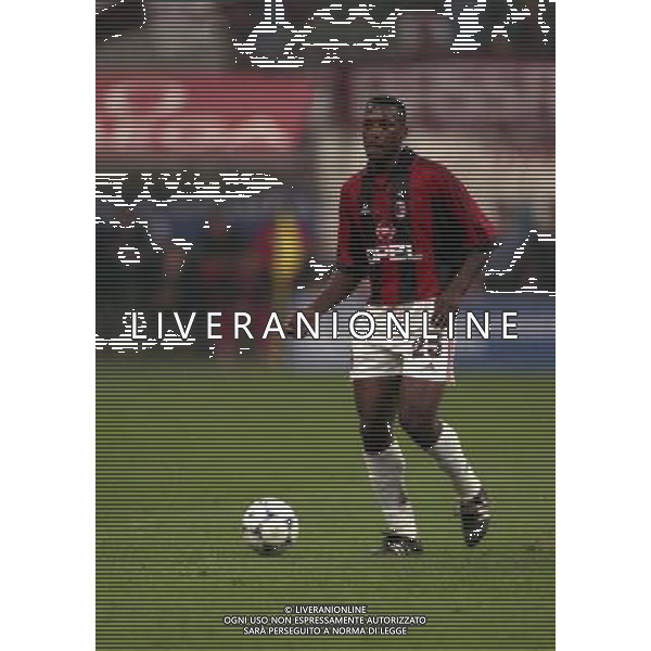 MILANO 23-09-1998 COPPA ITALIA MILAN TORINO NELLA FOTO BRUNO N\'GOTTY AG ALDO LIVERANI SAS