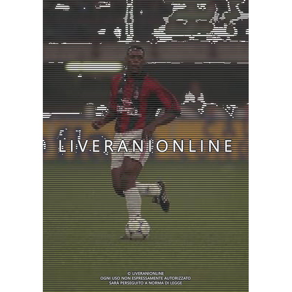 MILANO 23-09-1998 COPPA ITALIA MILAN TORINO NELLA FOTO BRUNO N\'GOTTY AG ALDO LIVERANI SAS