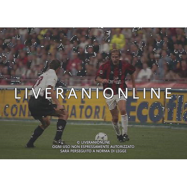 MILANO 23-09-1998 COPPA ITALIA MILAN TORINO NELLA FOTO MASSIMO AMBROSINI AG ALDO LIVERANI SAS