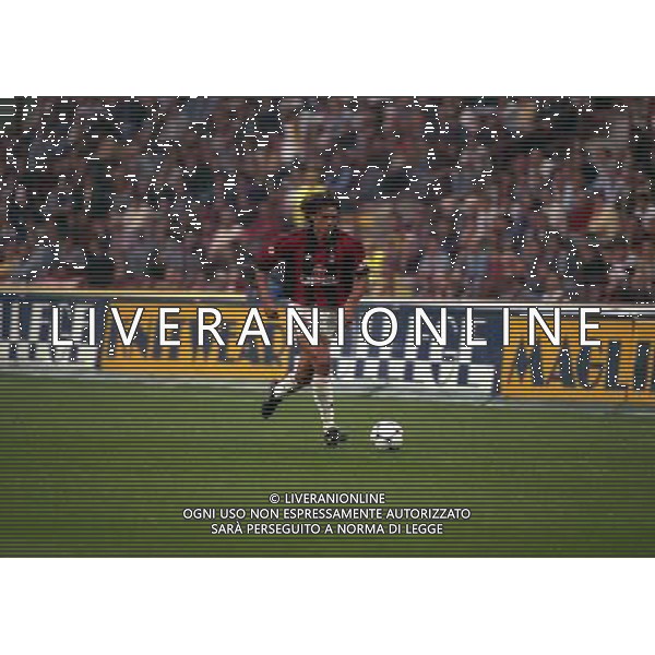 MILANO 23-09-1998 COPPA ITALIA MILAN TORINO NELLA FOTO PAOLO MALDINI AG ALDO LIVERANI SAS