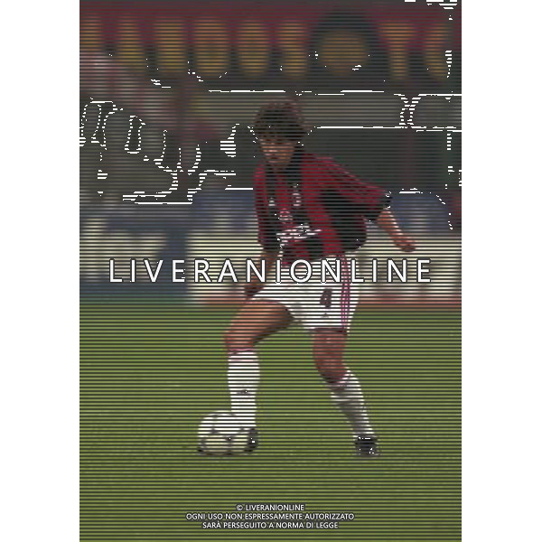 MILANO 23-09-1998 COPPA ITALIA MILAN TORINO NELLA FOTO DEMETRIO ALBERTINI AG ALDO LIVERANI SAS