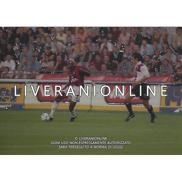 MILANO 23-09-1998 COPPA ITALIA MILAN TORINO NELLA FOTO IBRAHIM BA AG ALDO LIVERANI SAS