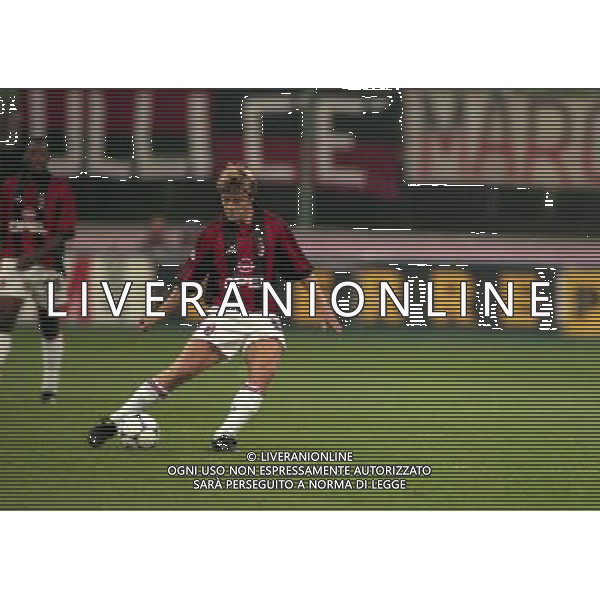 MILANO 23-09-1998 COPPA ITALIA MILAN TORINO NELLA FOTO THOMAS HELVEG AG ALDO LIVERANI SAS