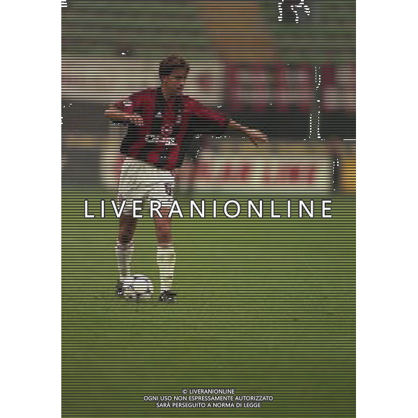 MILANO 23-09-1998 COPPA ITALIA MILAN TORINO NELLA FOTO ALESSANDRO COSTACURTA AG ALDO LIVERANI SAS