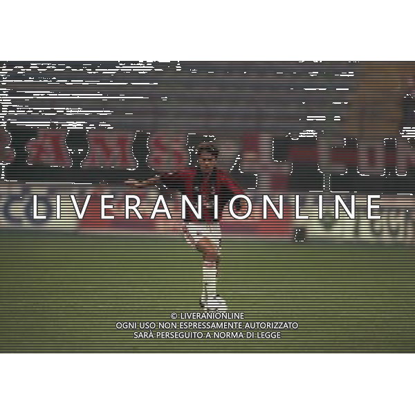 MILANO 23-09-1998 COPPA ITALIA MILAN TORINO NELLA FOTO ALESSANDRO COSTACURTA AG ALDO LIVERANI SAS